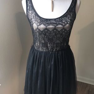 Wet Seal, Tulle Black Dress